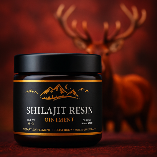 SHILAJIT NEGRO™ — El Oro Prohibido del Himalaya